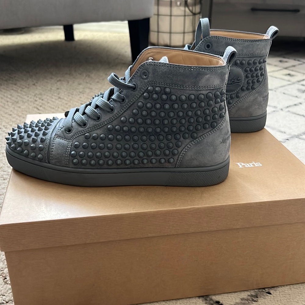 Men’s Christian Louboutin High Top Sneakers
